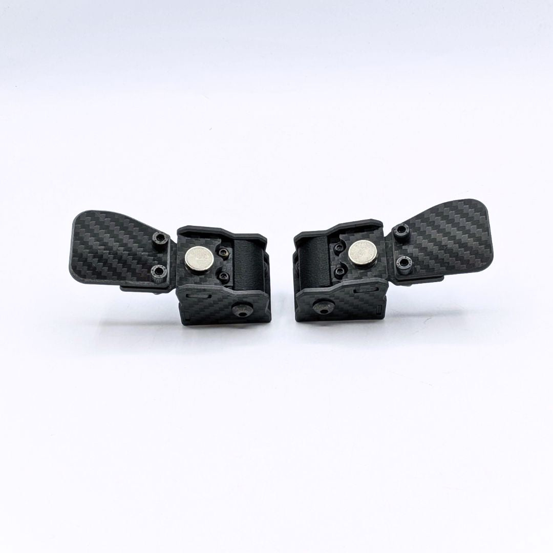 Universal Magnetic Paddles PRO for Custom Steering Wheels - Carbon Fiber
