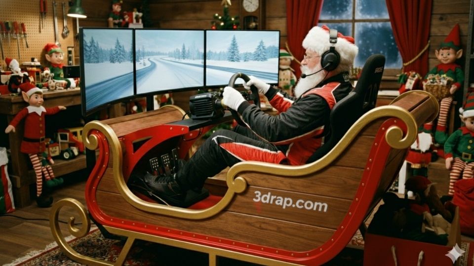 CHRISTMAS FULL THROTTLE WITH 3DRAP SIMRACING