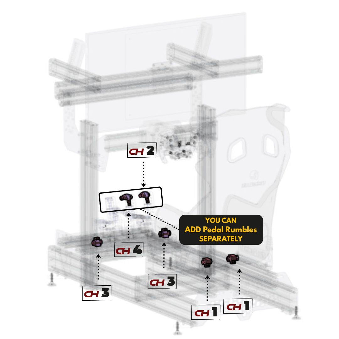 3DRap Feeling PRO [Transforms your simulator into a Dynamic Platform] (PC, SimHUB)