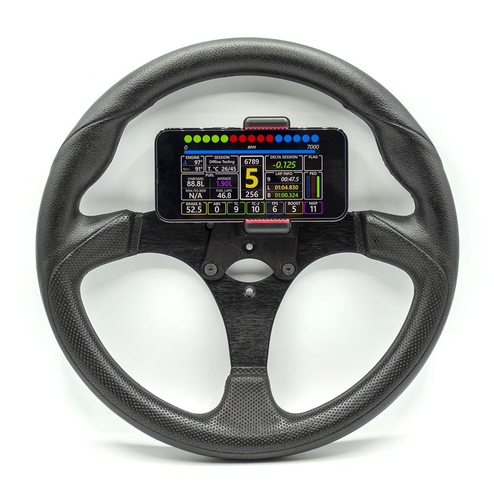 SmartPhone Holder for Dashboard APP [PCD 70mm, 3DRap Rims] (PC, PS, XBox)