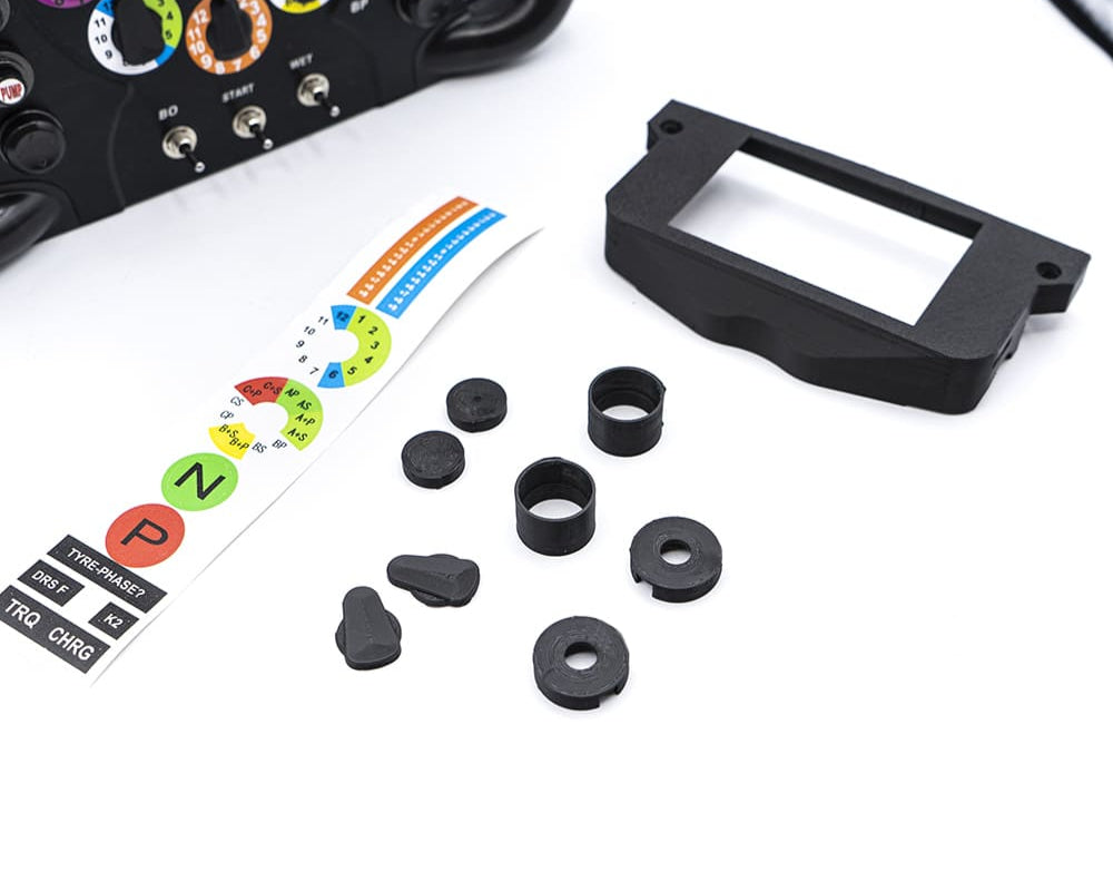 F1 Wheel AddOn Restyling Kit & Dashboard [Thrustmaster F1 AddOn] (PC, PS, XBox)