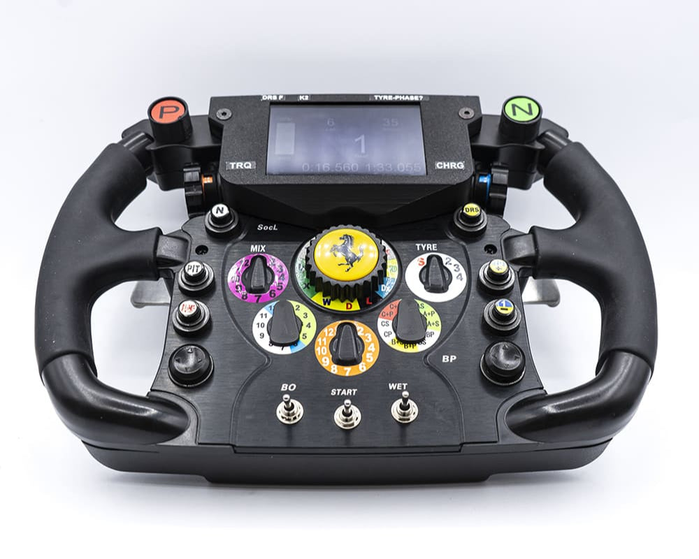 F1 Wheel AddOn Restyling Kit & Dashboard [Thrustmaster F1 AddOn] (PC, PS, XBox)