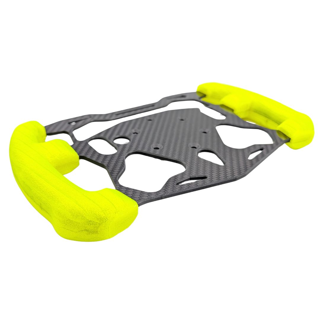 LightWeight Carbon F1 / GT Wheel for [Logitech RS Wheel HUB, G PRO, RS50] (PC, PS, XBox)