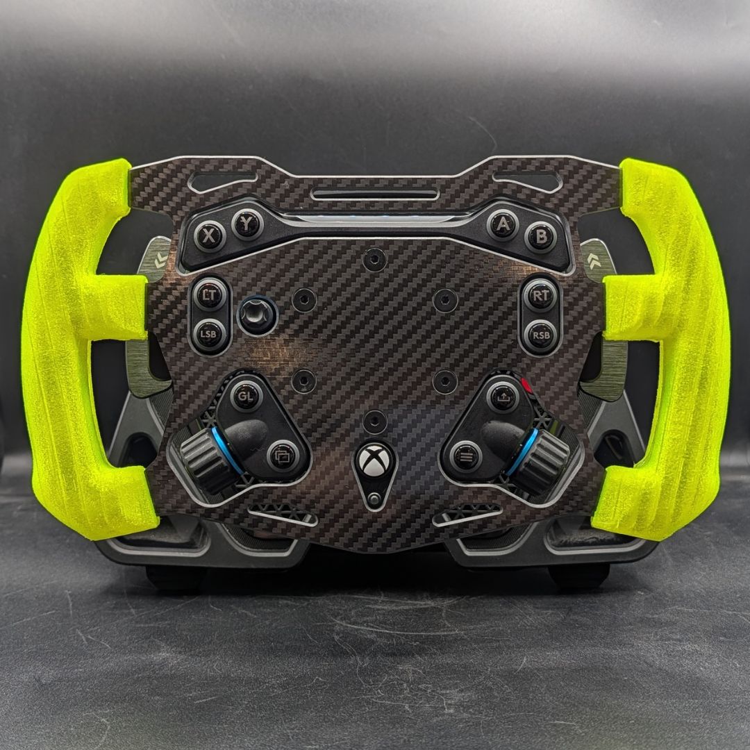 LightWeight Carbon F1 / GT Wheel for [Logitech RS Wheel HUB, G PRO, RS50] (PC, PS, XBox)