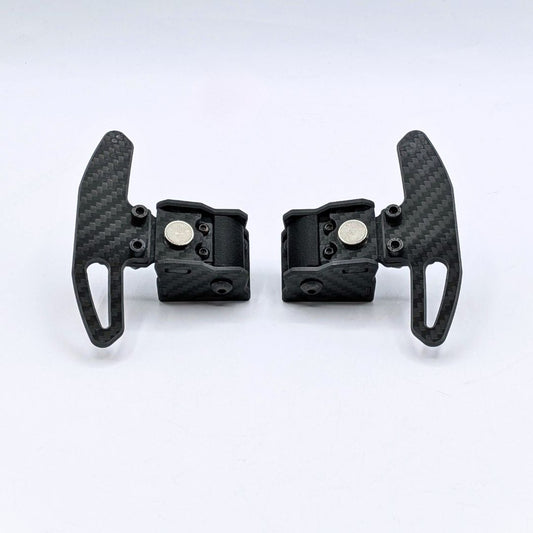 Universal Magnetic Paddles PRO for Custom Steering Wheels - Carbon Fiber