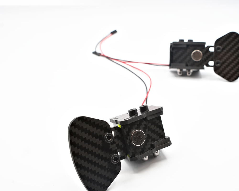 Universal Magnetic Paddles PRO for Custom Steering Wheels - Carbon Fiber