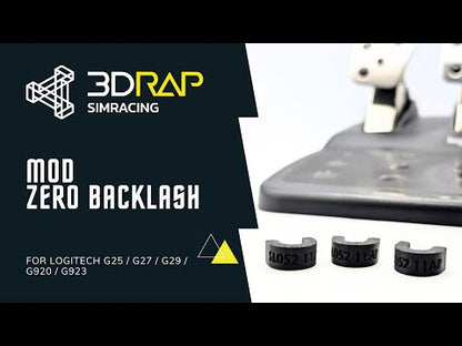 Zero Backlash Pedals MOD [Logitech G25, G27, G29, G920, G923] (PC, PS, XBox)