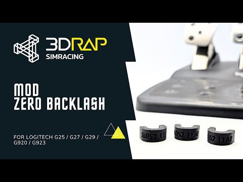 Zero Backlash Pedals MOD [Logitech G25, G27, G29, G920, G923] (PC, PS, XBox)