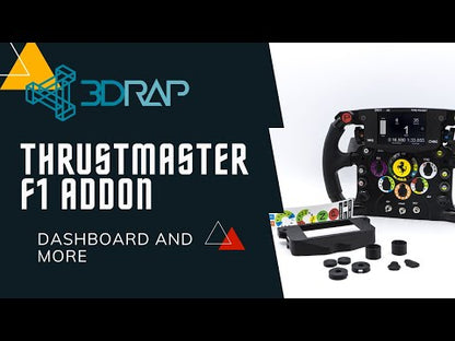 F1 Wheel AddOn Restyling Kit & Dashboard [Thrustmaster F1 AddOn] (PC, PS, XBox)