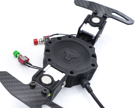 Simple HUB Adapter 70mm with BUTTONS and PADDLES [QR PCD 70mm] (PC)