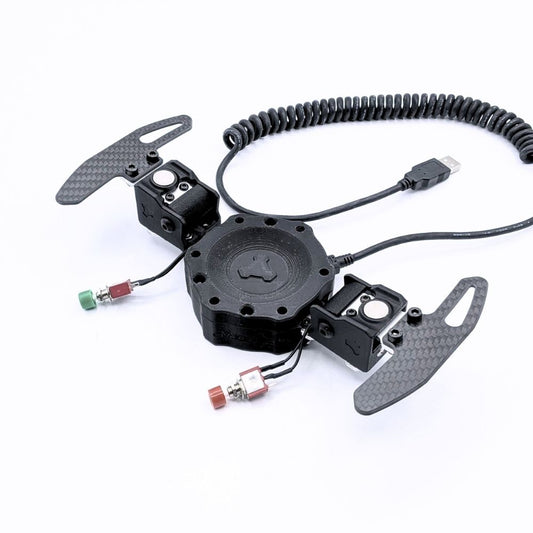 Simple HUB Adapter 70mm with BUTTONS and PADDLES [QR PCD 70mm] (PC)