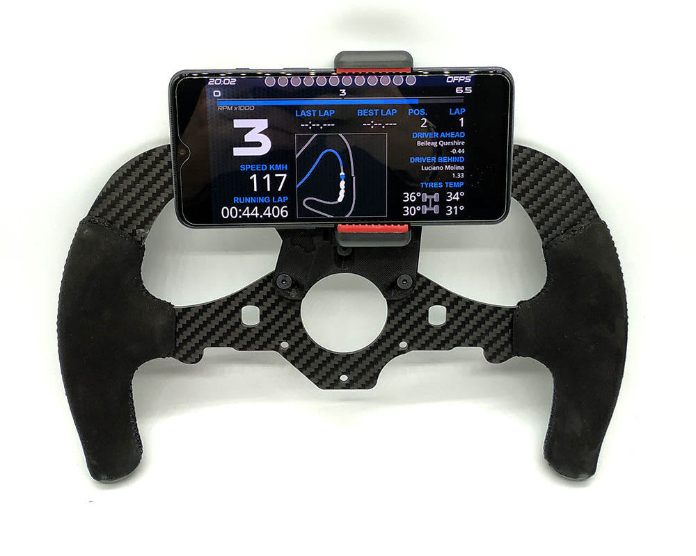 SmartPhone Holder for Dashboard APP [PCD 70mm, 3DRap Rims] (PC, PS, XBox)
